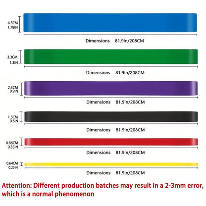 Resistance Band Set Pull up Assistance Bands Stretch Band Resistance Heavy Workout Exercise for Physical Therapy Home Workouts - from JK - sports | Yellow 15Bl