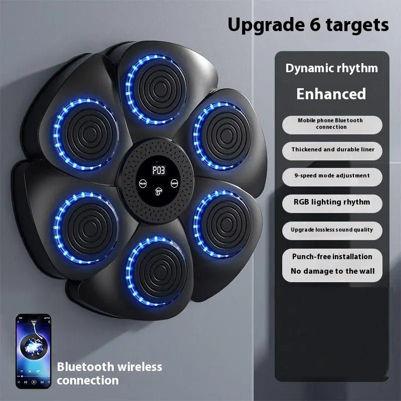Smart Bluetooth Wireless Boxing Home Exercise Fitness Boxing Equipment - 0 from JK - sports | Black Boxing Target