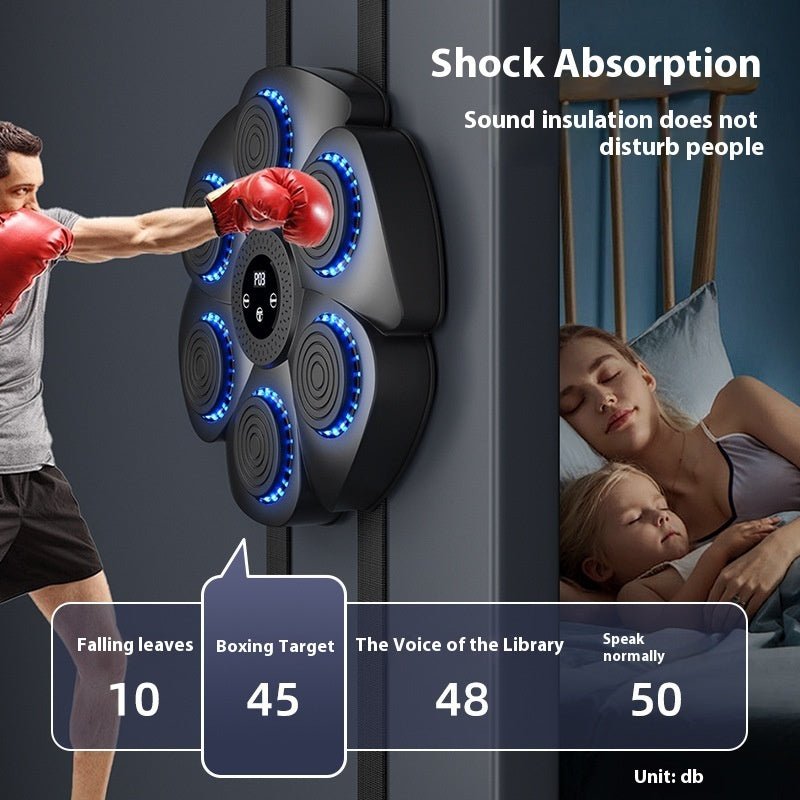 Smart Bluetooth Wireless Boxing Home Exercise Fitness Boxing Equipment - 0 from JK - sports | Black Boxing Target Gloves