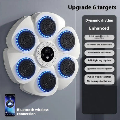 Smart Bluetooth Wireless Boxing Home Exercise Fitness Boxing Equipment - 0 from JK - sports | White Boxing Target