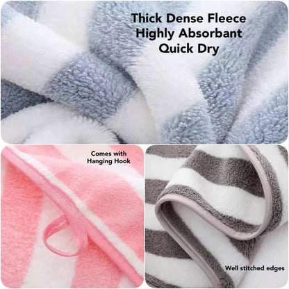 Stripe Super Soft Bath Towel 90 X 170 Cm Bathroom Towel Gym Towel Sports Towel Beach Towel Super Absorbent 1Pc - from JK - sports | Pink White 90X170Cm