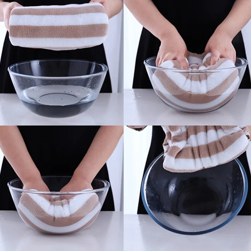 Stripe Super Soft Bath Towel 90 X 170 Cm Bathroom Towel Gym Towel Sports Towel Beach Towel Super Absorbent 1Pc - from JK - sports | Pink White 90X170Cm