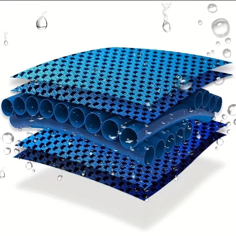 U Cooling Hoodie Towel Beach Camping Gym Building Sun Protection Quick Drying Sports Cooling Towel Headband - from JK - sports | Black